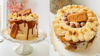 كيكة عيد الميلاد بذوق lotus 🫔سبيكيلوس gâteau d’anniversaire