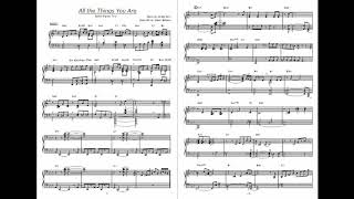 All the Things You Are / Eddie Higgins Trio [MIDI] 完全コピー譜