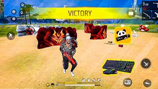 💫1_VS_1 Free Fire Max Gameplay🎯 With Keyboard And Mouse🤯 In Mobile📱#highlights #mobilador #tgrrajuff