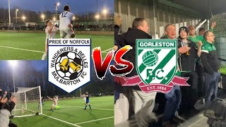 MULBARTON WANDERERS VS GORLESTON FC | 1-3 | NORFOLK SENIOR  CUP SEMI-FINAL! | GORLESTON DOMINATE!