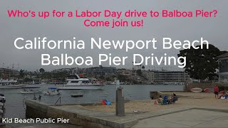 Who's up for a Labor Day drive to Balboa Pier? Come join us!  연휴 뉴포트비치 발보아 피어 드라이빙 #newportbeach #us