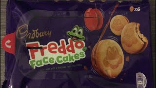 I arrived Cadbury  Freddo Face Cakes UK Food Review