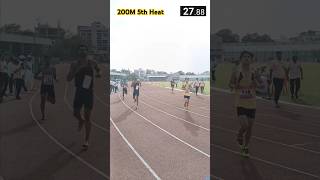 #shorts || 200M 5th Heat || wait for end || #200m #trending #viral #running  #usainbolt #army #viral