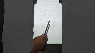 *King Kohli* Drawing #shorts #viral #trending #drawing #hanuman #transition #jayshreeram #viratkholi