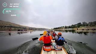 Rogue Paddling Club- 2023 Lake Castaic Dragon Boat Festival- 250m Competitive Final