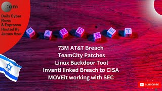 🚨 Cyber News: 73M AT&T Breach, TeamCity Patches, Linux Backdoor Tool, Ivanti linked Breach to CISA