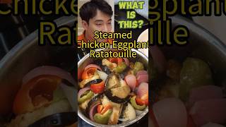 Predicting Uncle Roger Reactions to this Steamed Chicken Eggplant Ratatouille #shorts