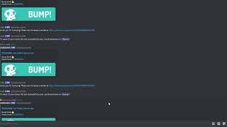 disboard auto bumper. this will bump your server automatically 24/7