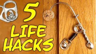 5 LIFE HACKS con ANILLAS DE LATA | Te Digo Cómo