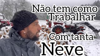 O dia que a Neve não deixou agente trabalhar!🇧🇷🇵🇹🇫🇷🇪🇺😱