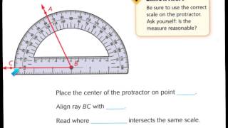 Lesson 11.3- Measure & Draw Angles