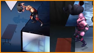 WWE 2K22 vs HCTP Extreme Moments (Table Finishers) With Real Life Commentary