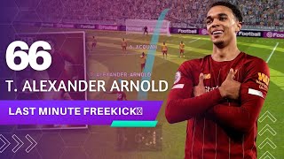 ⚡T.Alexander Arnold Last Minute Freekick⚡#pes2023 #freekick #viral