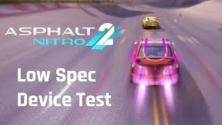 Asphalt Nitro 2 - Low Spec Device Test - Gameplay