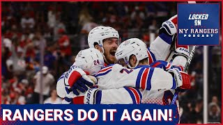 Rangers take Game 3 in overtime!! Wennberg, Lafreniere, Goodrow and Igor come up HUGE for Rangers!!