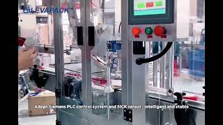 Levapack Single Head Servo Capping Machine For Candy Tin Cans