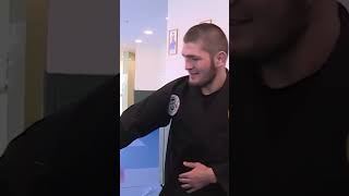 Khabib White Belt?! 😱 #khabibnurmagomedov #jiujitsu #khabib #ufc #mma #grappling #whitebelt #sambo