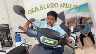 Ola S1 Pro 2nd Gen – My Electric Adventure Begins!"| telugu vlog |#olas1progen2 |