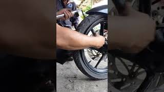 cara gampang pres ban tubeless