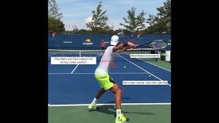 Karen Khachanov Forehand Analysis 2020