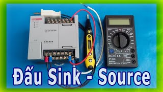 Đấu nối Sink Source Cho Tất Cả Các Loại Plc | Sink Source Plc