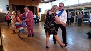 Goldenhill Community Centre,  Mayfair Quickstep with Robert and Sandra