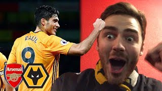 RAUL TO THE RESCUE! Arsenal Vs Wolves 1-1 Matchday Vlog