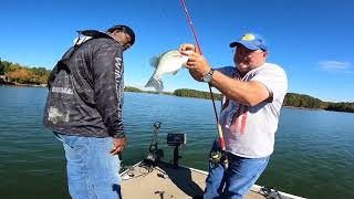 Catching Fall Crappie Doubles