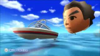 Wii Sports Resort - Wakeboarding - Corruption Craziness