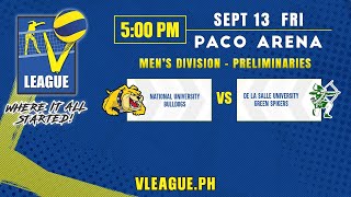 NU vs DLSU | Preliminaries | Men's Division | V-League Collegiate Challenge