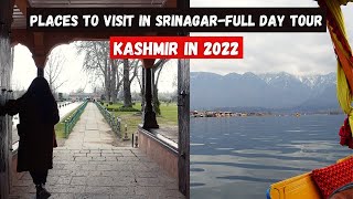 Kashmir Travel Vlog #4 | Srinagar Full Day Tour | Places To Visit in Srinagar Kashmir