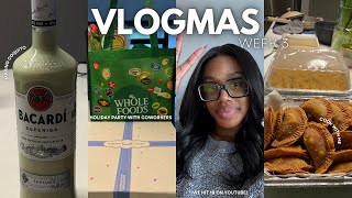 VLOGMAS WEEK 3: We Hit 1K on YouTube, Making Coquito, Holiday Party Prep & Cook with Me | Nyla Imani