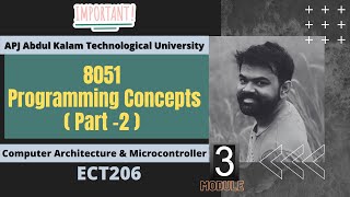 8051 Assembly Language Programming  | Part 2 | ECT206 | COM | KTU