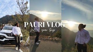 NEW YEAR ROAD TRIP TO PAURI 😍  #vijuvlogs  #pauri #Roadtrip #vijuvlogs_shorts_31 #kotdwar