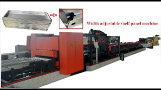 【ZHONGTUO】Picking shelf panel rolling forming machine