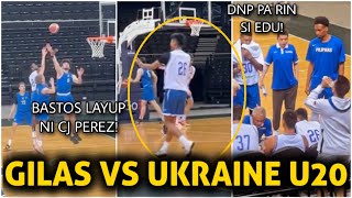 PLAYER OF THE GAME si ABANDO FINALLY PANALO Gilas LABAN sa UKRAINE U20!