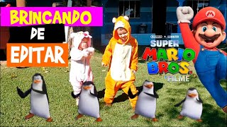 Levei o Arthur no Cinema ver Super Mario - VLOG