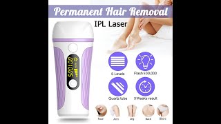 Flash Laser Bikini Hair Removal Shaver Facial Face Body Leg Skin Care