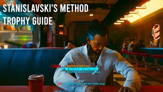 Stanislavskis's Method Trophy / Achievement Guide! - Cyberpunk 2077