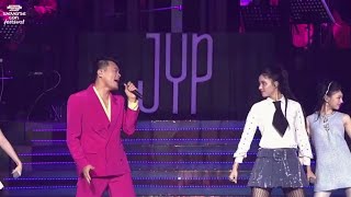 ILLIT 'When We Disco' with JYP @ 2024 Weverse Con Festival