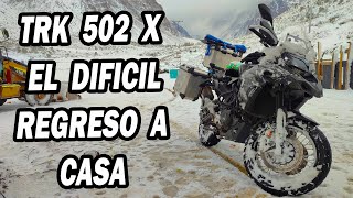 Desafío en la Nieve y Hielo: ¿Puede la Benelli TRK 502 X Superarlo? 😱