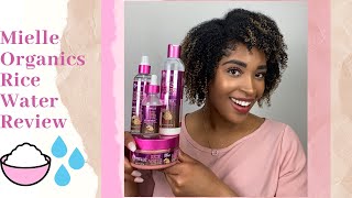 GRWM: Mielle Organics NEW Rice Water Collection Review & Tutorial! ##mielleorganics #ad