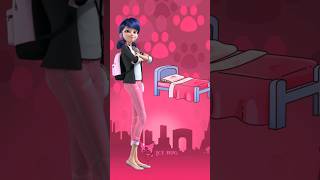 MLB marinette as different style // #miraculous #shorts #viral #video #youtubeshorts