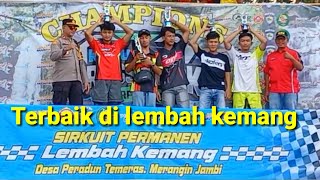 Aldo bilkis 201 Juara umum di circuit lembah kemang grasstrack motocross edisi lebaran 2024