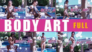 [4K] BodyArt | BodyArt Halloween | How-to | Body painting | Full version | BodyArt painting