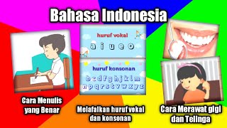 Bahasa Indonesia Kelas 1 Tema 1 subtema 3