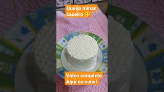 #queijocaseiro como fazer queijo minas caseiro aqui no canal