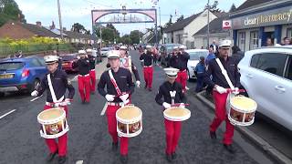 Sons of Ulster FB Dromore @ Clogher Protestant Boys Parade 3-8-2019