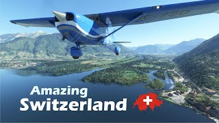 Explore Castle in Bellinzona Switzerland with Flight Simulator