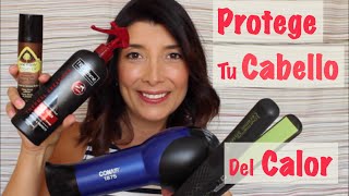 Protege el Cabello del Calor de la Plancha y el Secador - Thermal Hair Care